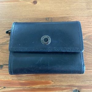 Coach Black Tri-Fold Wallet